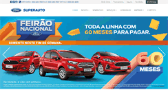 Desktop Screenshot of fordsuperauto.com.br